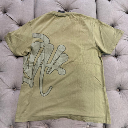 Syna World Logo Tee 'Sage' (Second hand)