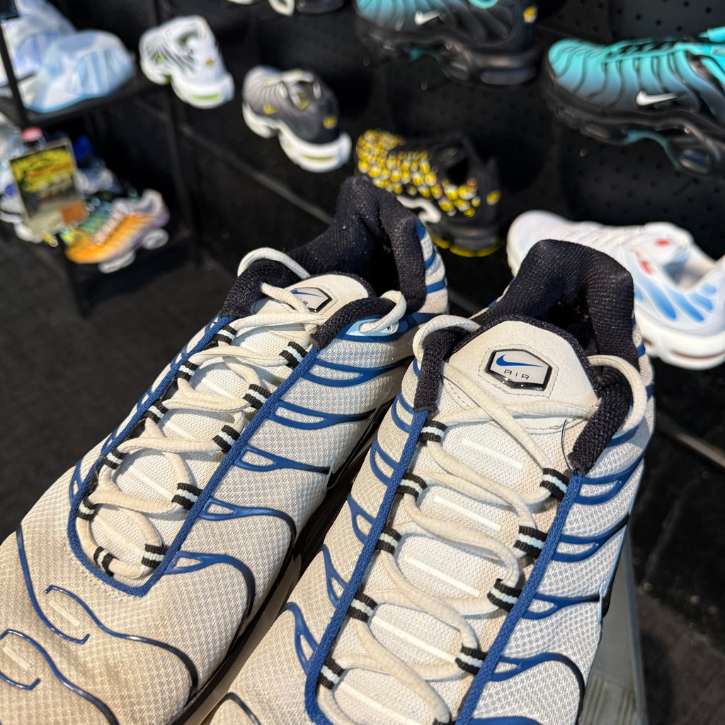 Nike Air Max Plus TN 'Pure Platinum Court Blue' (Second hand)