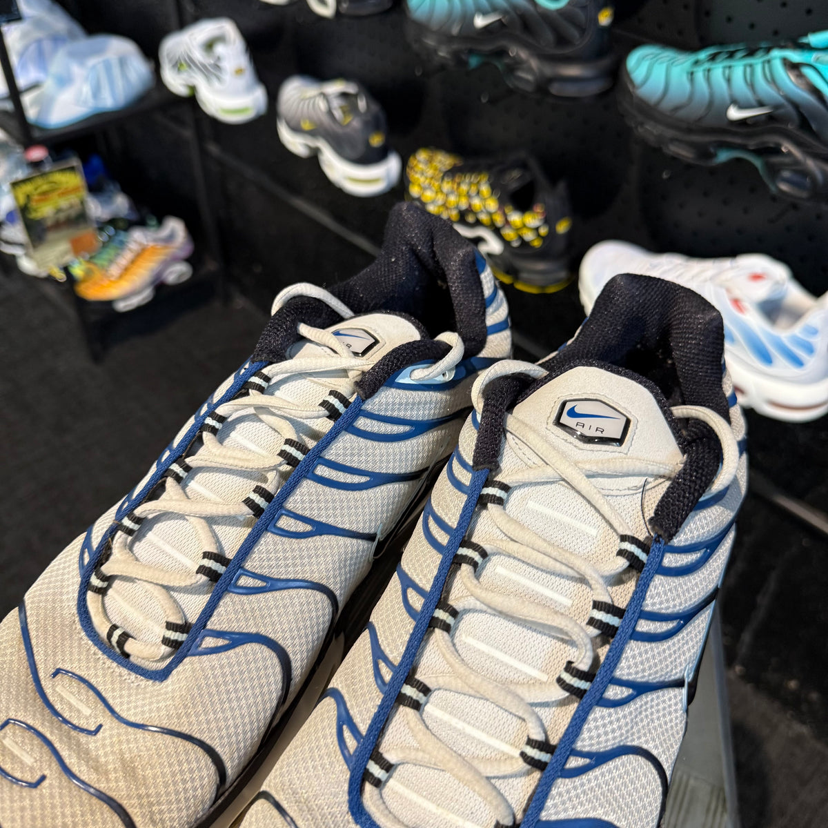 Nike Air Max Plus TN 'Pure Platinum Court Blue' (Second hand)