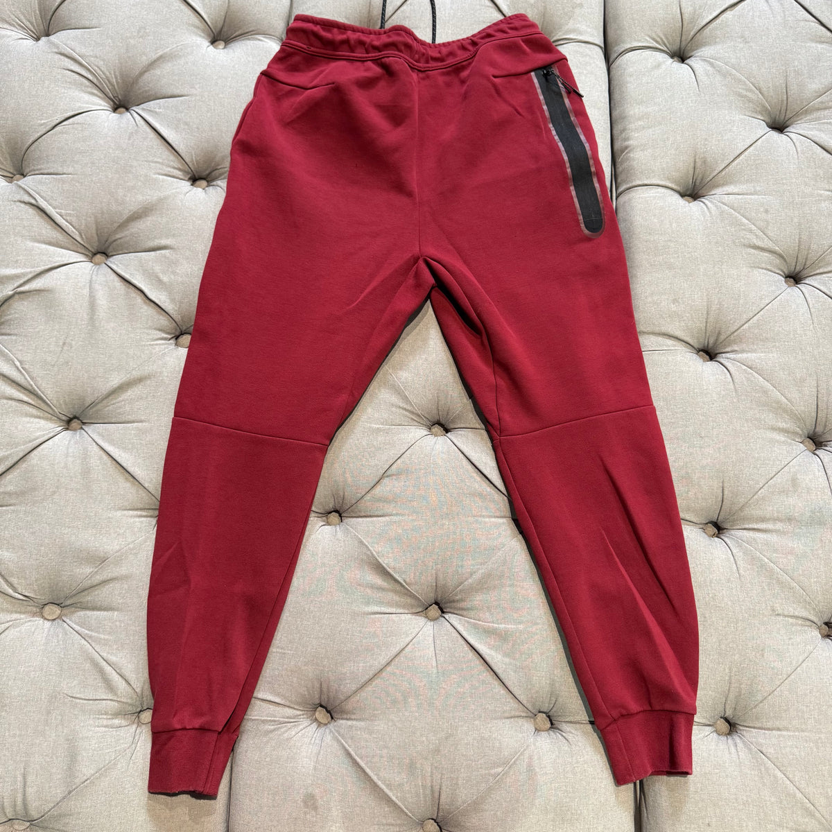Nike Tech Fleece Pants 'Team Red Dark Maroon' (Second hand)