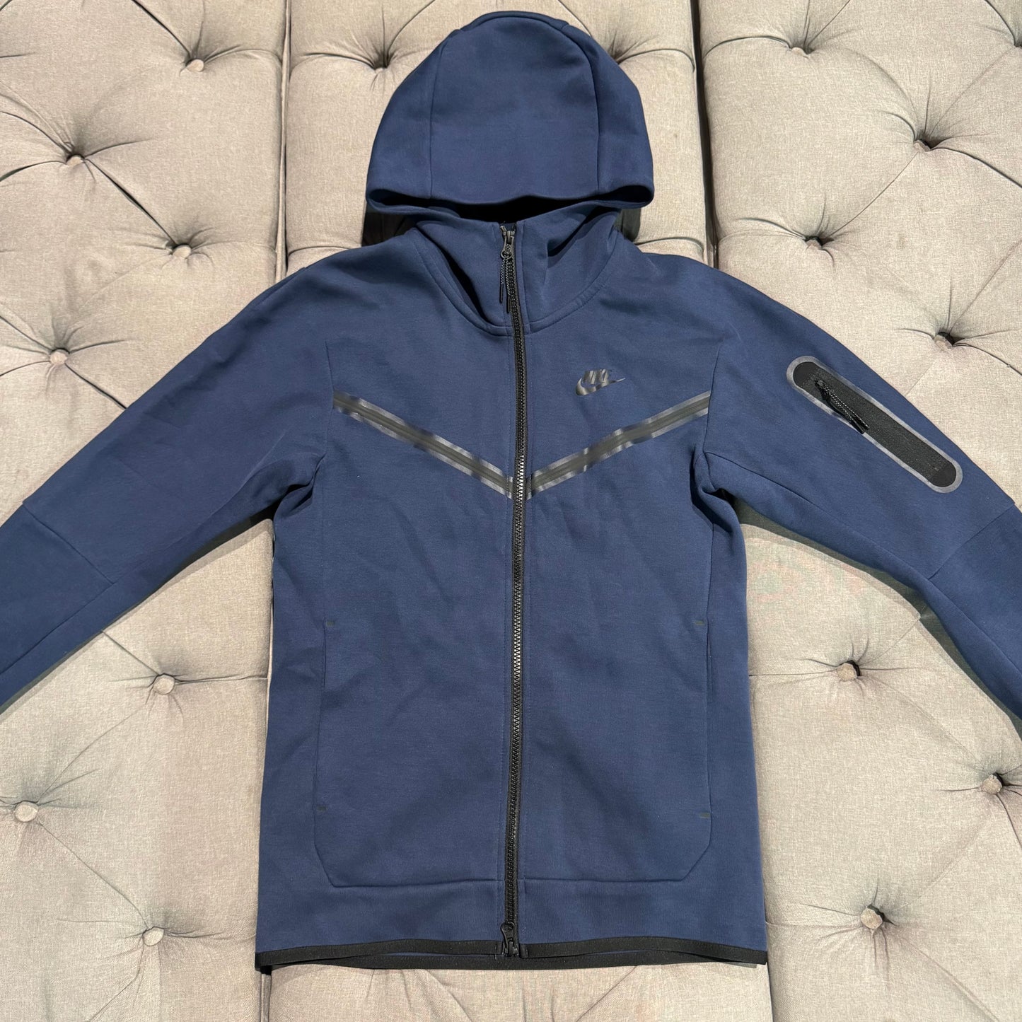 Nike Tech Fleece Jacket 'Navy' (Second hand)