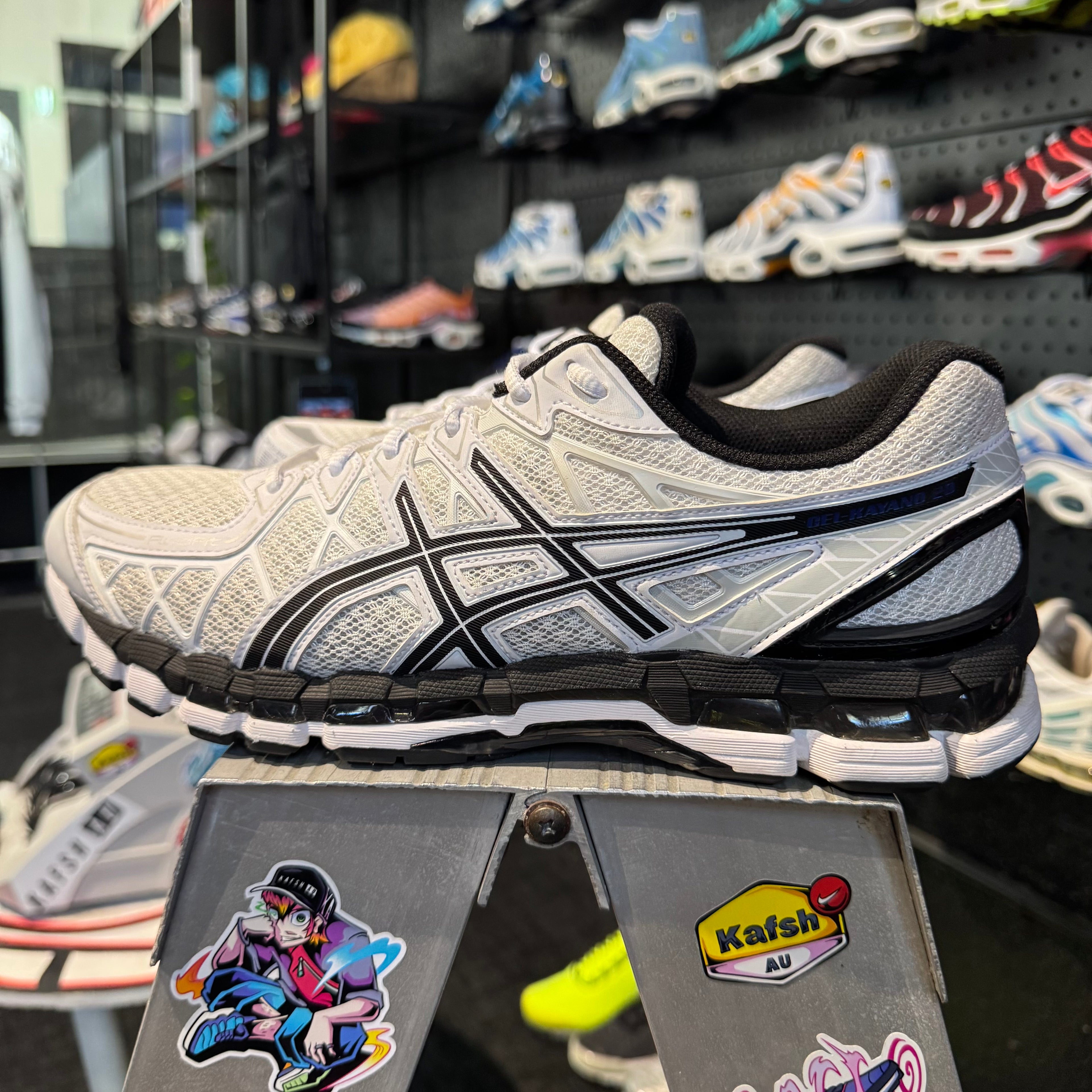Asics Gel-Kayano 20 'White Black Lightning' (Second hand)