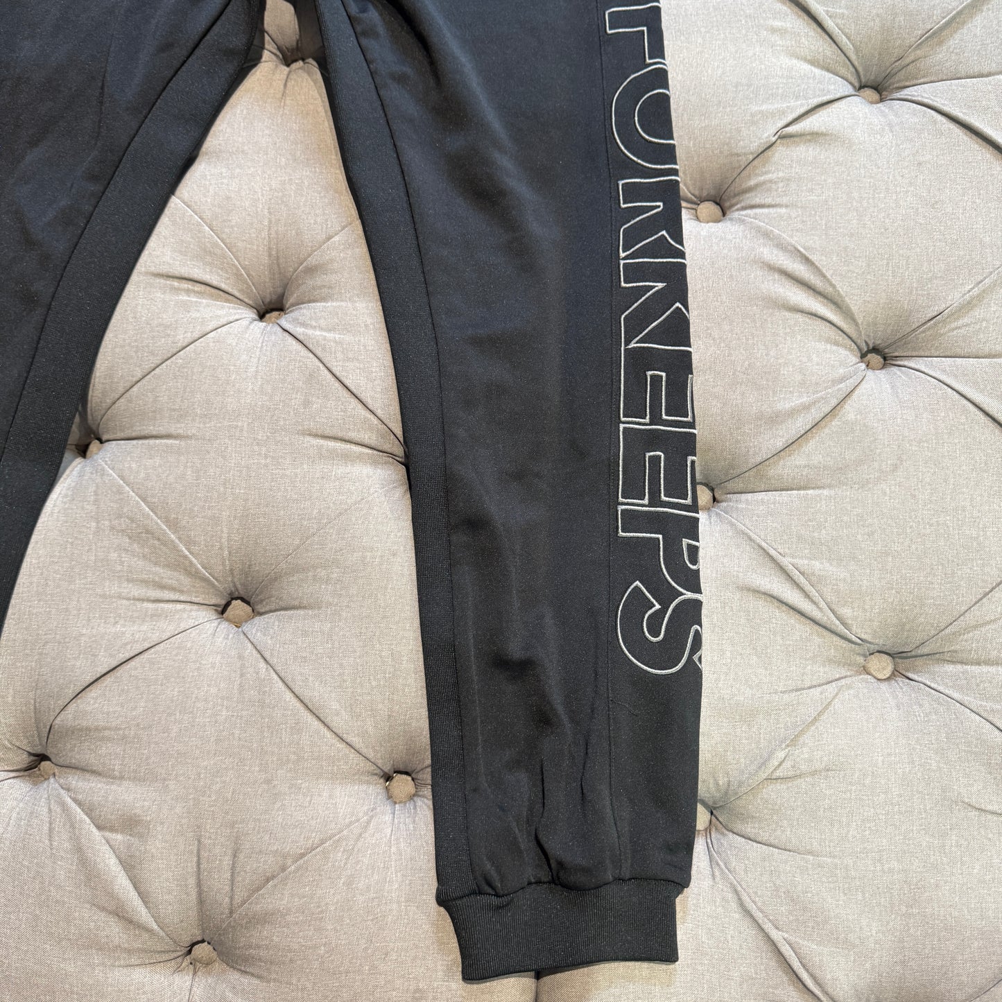 Geedup PFK Nylon Track Pants 'Black Grey' (Second hand)