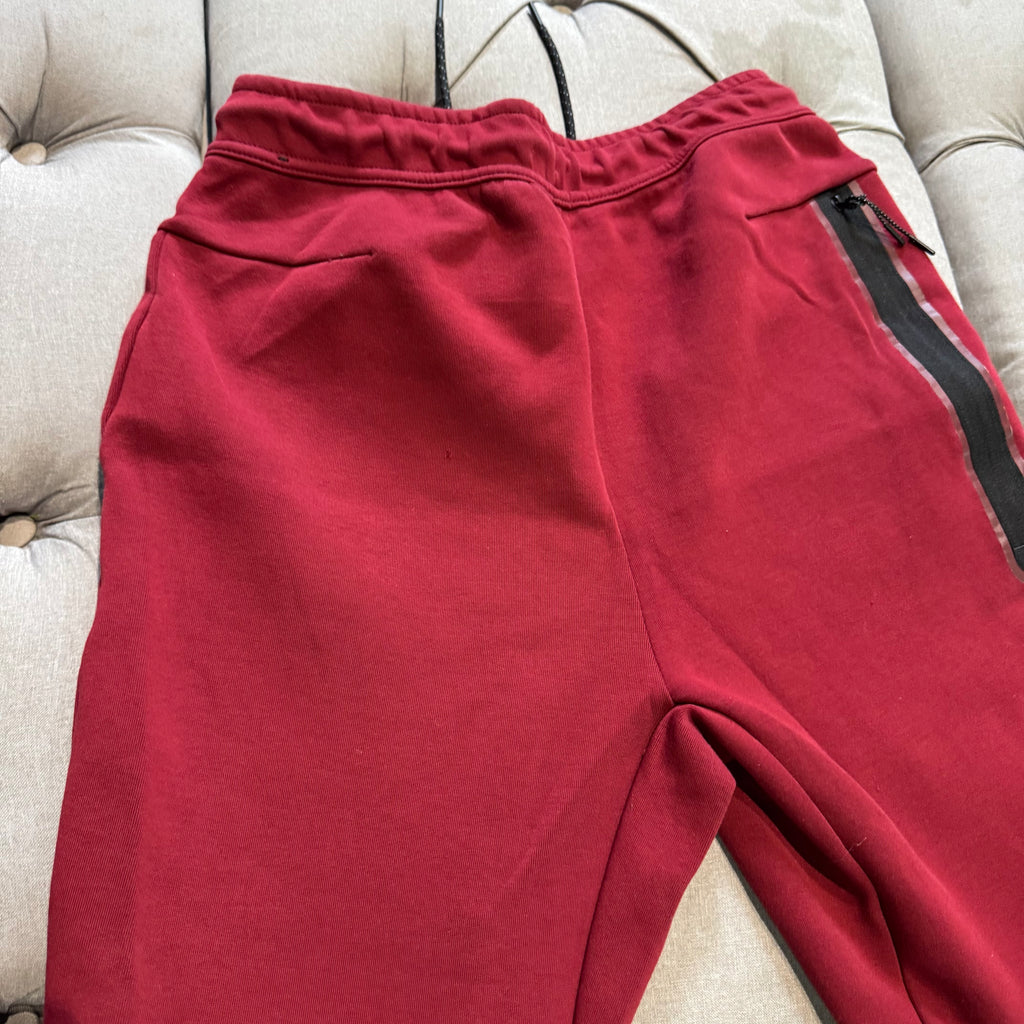 Nike Tech Fleece Pants 'Team Red Dark Maroon' (Second hand)