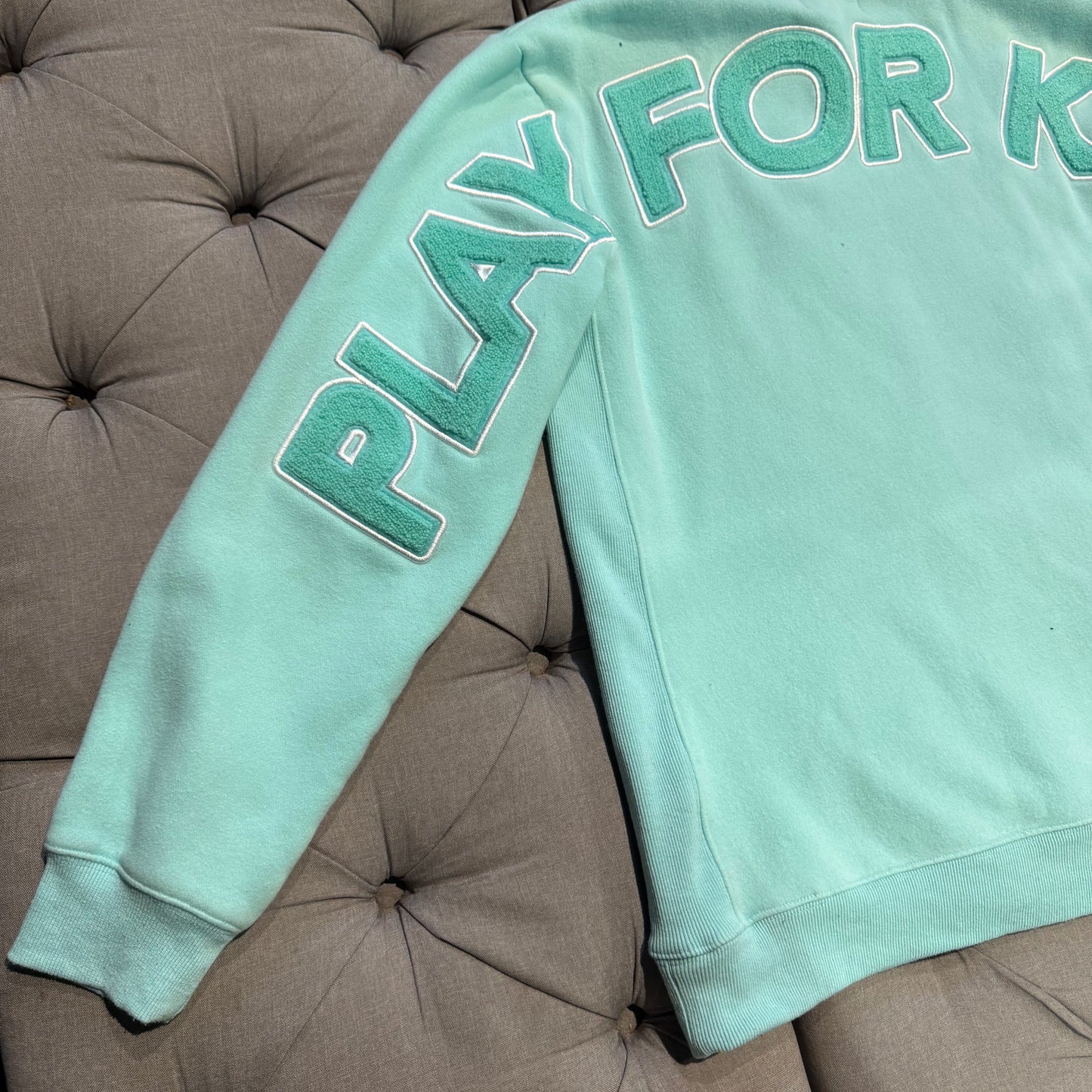 Geedup Play For Keeps Hoodie 'Teal' (Second hand)