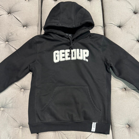 Geedup Play For Keeps Hoodie 'Black White' (Second hand)