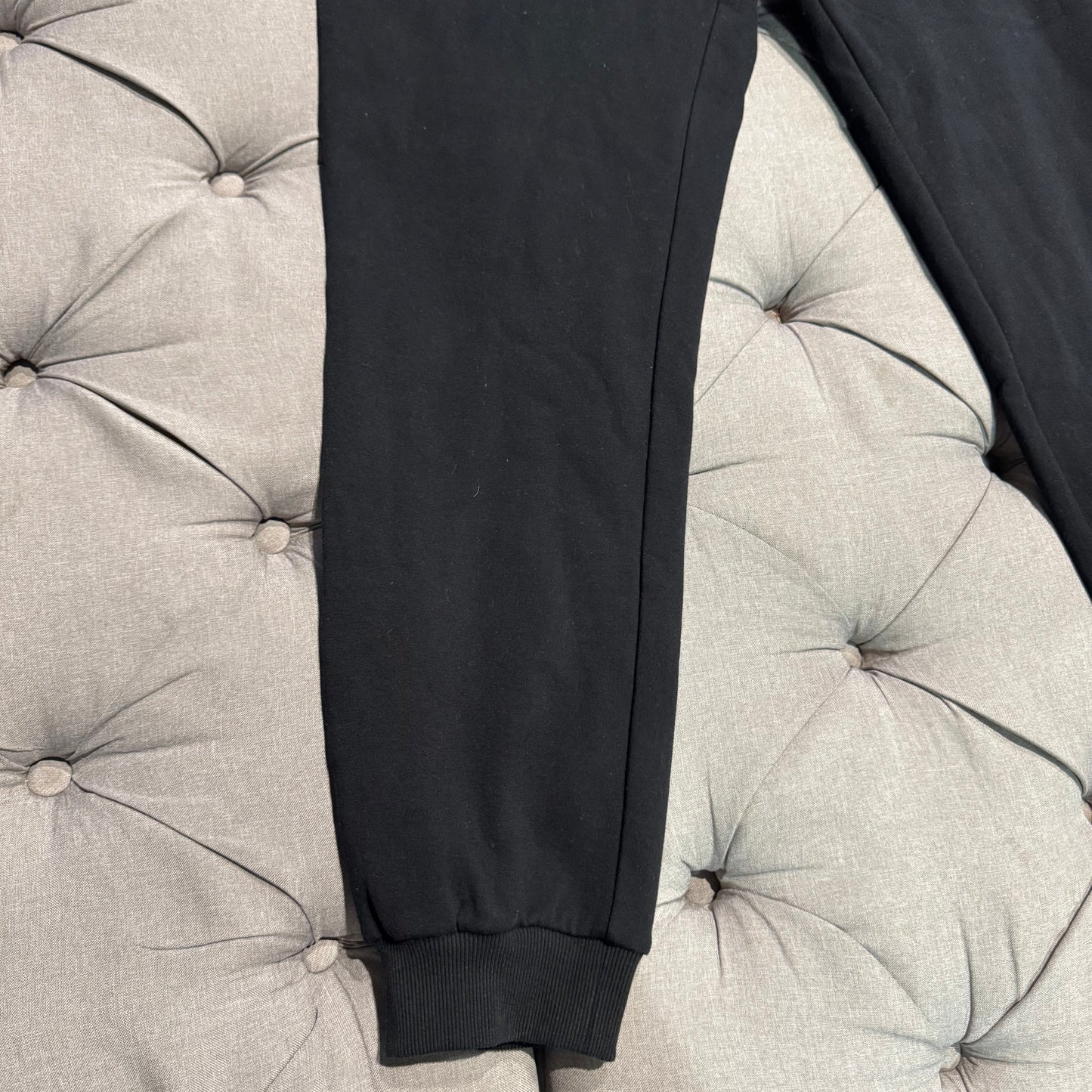 Geedup Micro Logo Track Pants 'Black White' (Second hand)