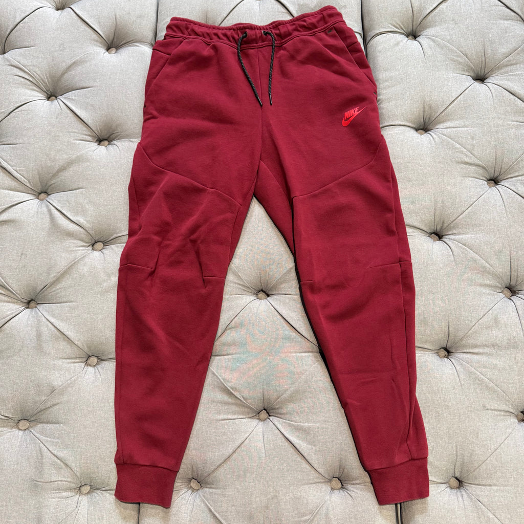 Nike Tech Fleece Pants 'Team Red Dark Maroon' (Second hand)