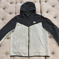 Nike Tech Fleece Jacket 'Black Grey' (Second hand)