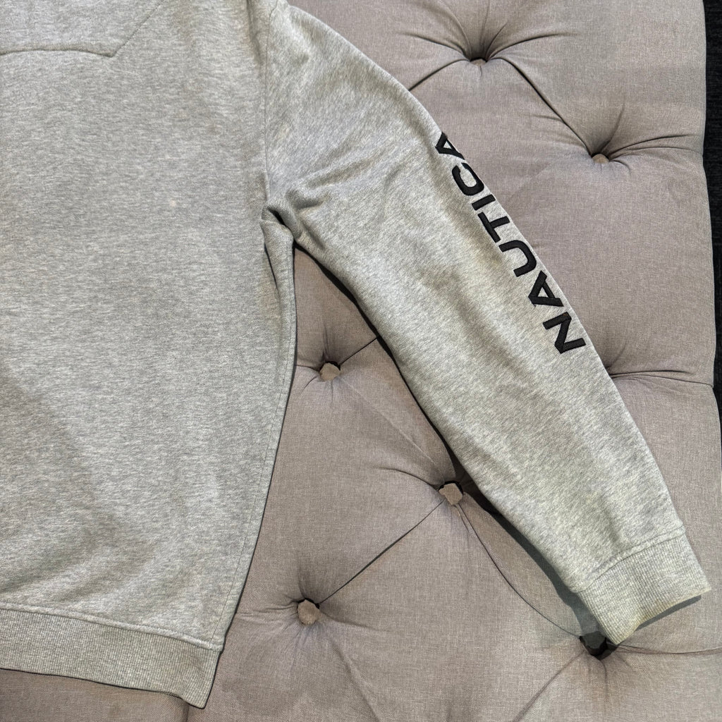 Nautica Competition Zipup Hoodie 'Grey Blue' (Second hand)