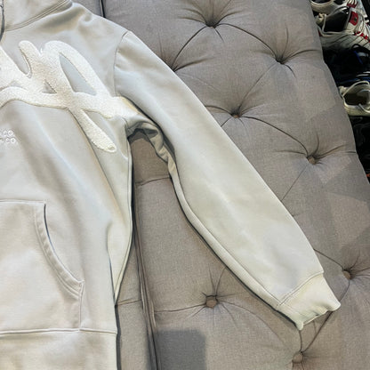 Geedup Handstyle Hoodie 'Grey White' (Second hand)