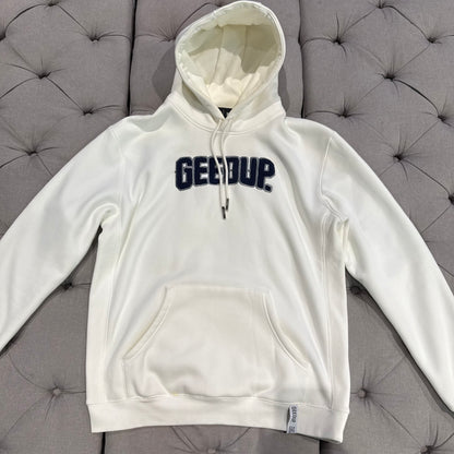 Geedup Play For Keeps Hoodie 'Cream Navy' (Second hand)