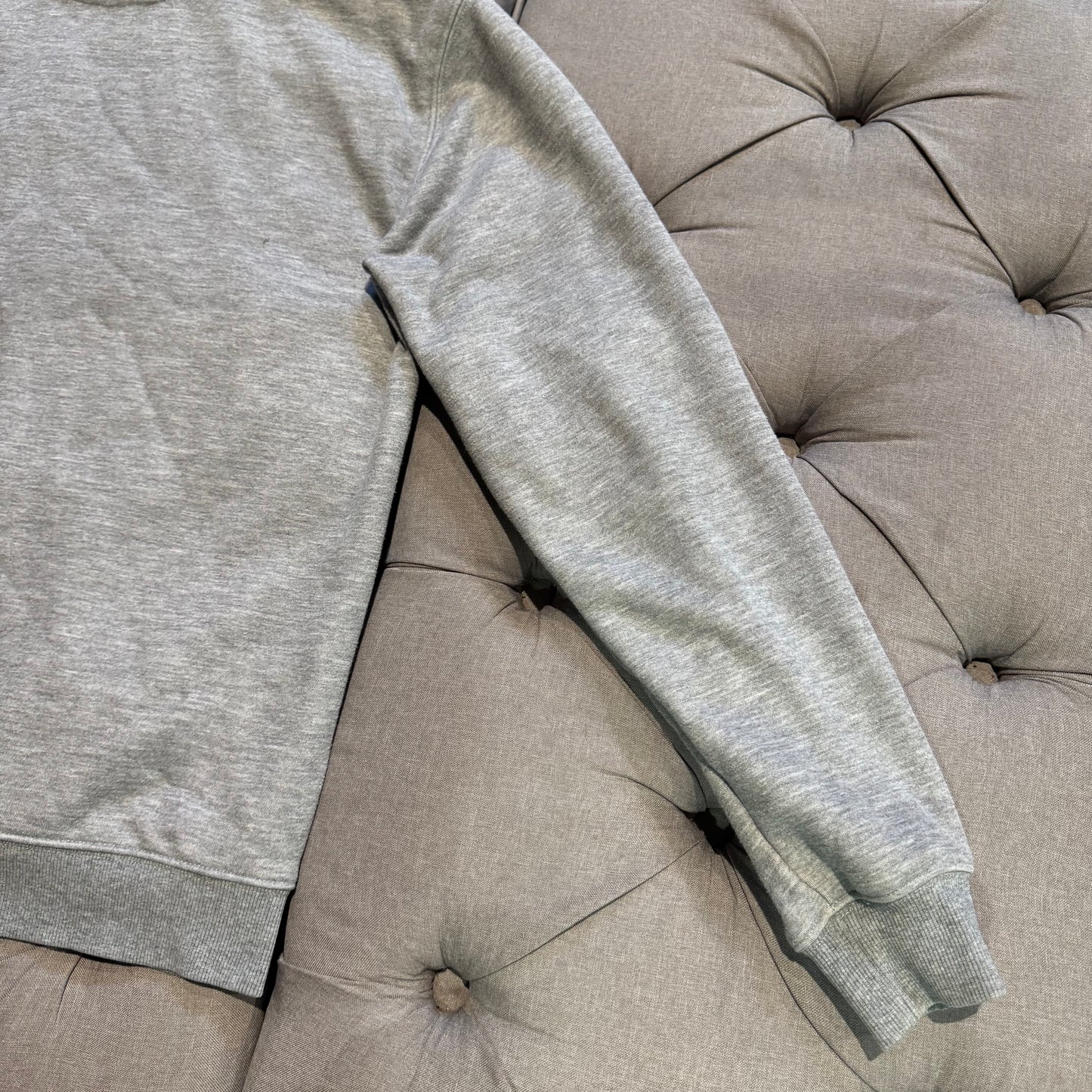 Geedup Team Logo Hoodie 'Grey Black' (Second hand)