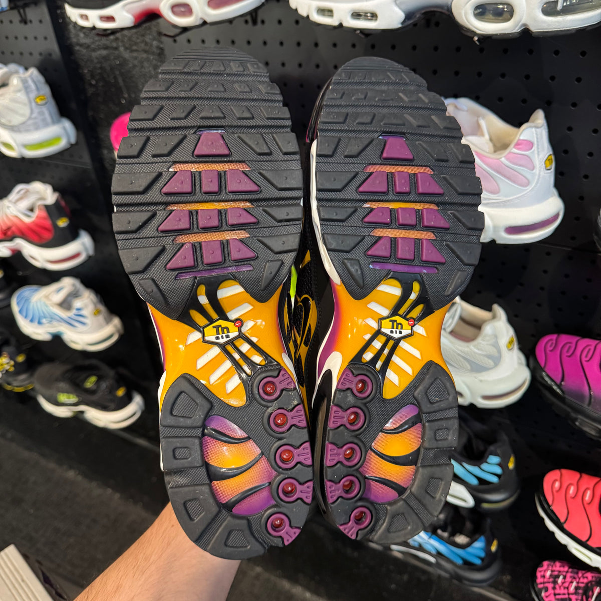Nike Air Max Plus TN 'Black University Gold Viotech' (Brand New)