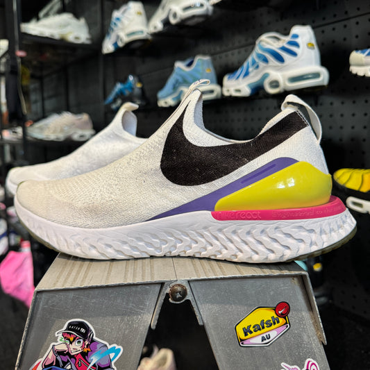 Nike Epic Phantom React Flyknit JDI 'Laser Fuchsia' (Second hand)