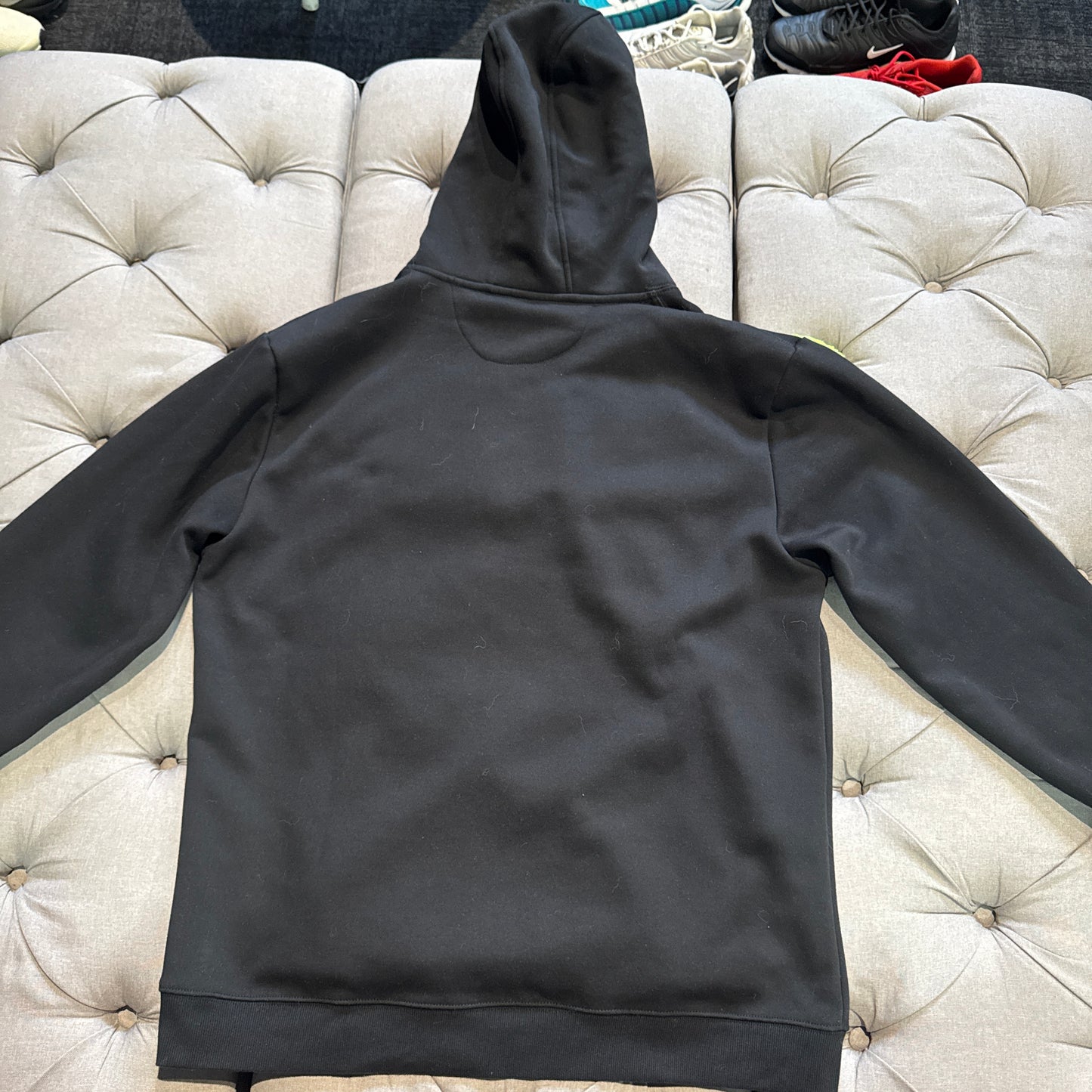 Geedup Handstyle Hoodie 'Black Neon Green' (Second hand)