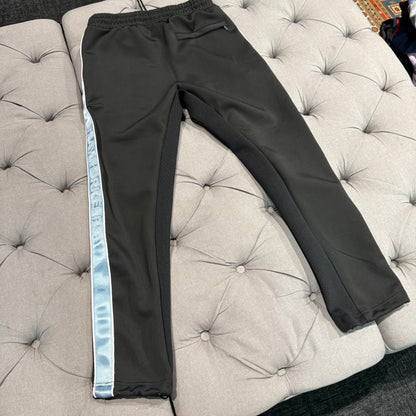 Geedup Play For Keeps Track Pants ‘Black Baby Blue’ (Second hand)
