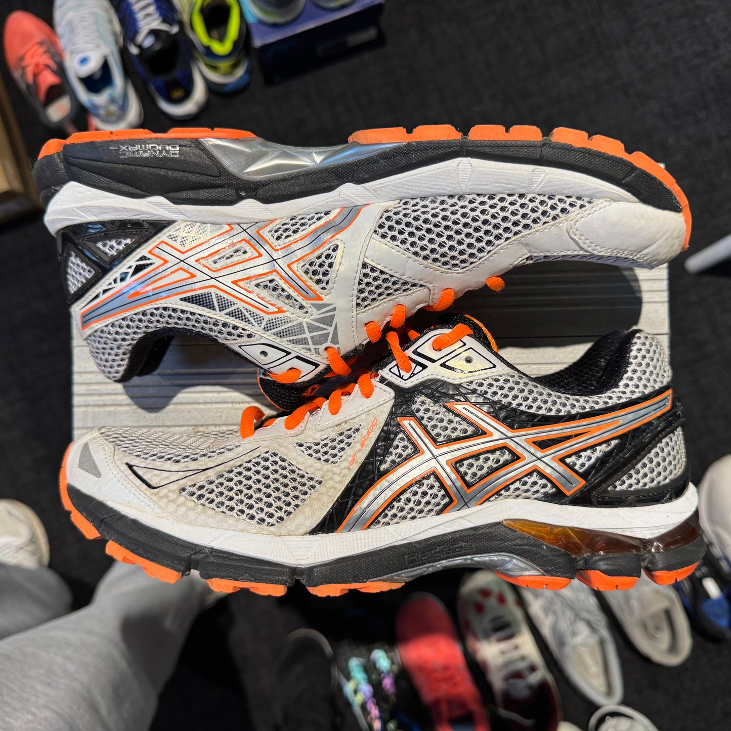 Asics GT-2000 3 'White Silver Orange' (Second hand)
