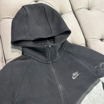 Nike Tech Fleece Jacket 'Black Grey' (Second hand)