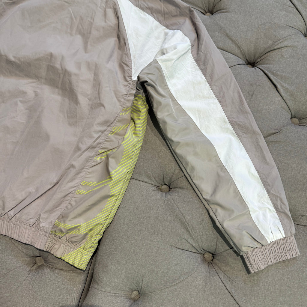 Nike TN Parachute Track Jacket 'White Grey Neon' (Second hand)