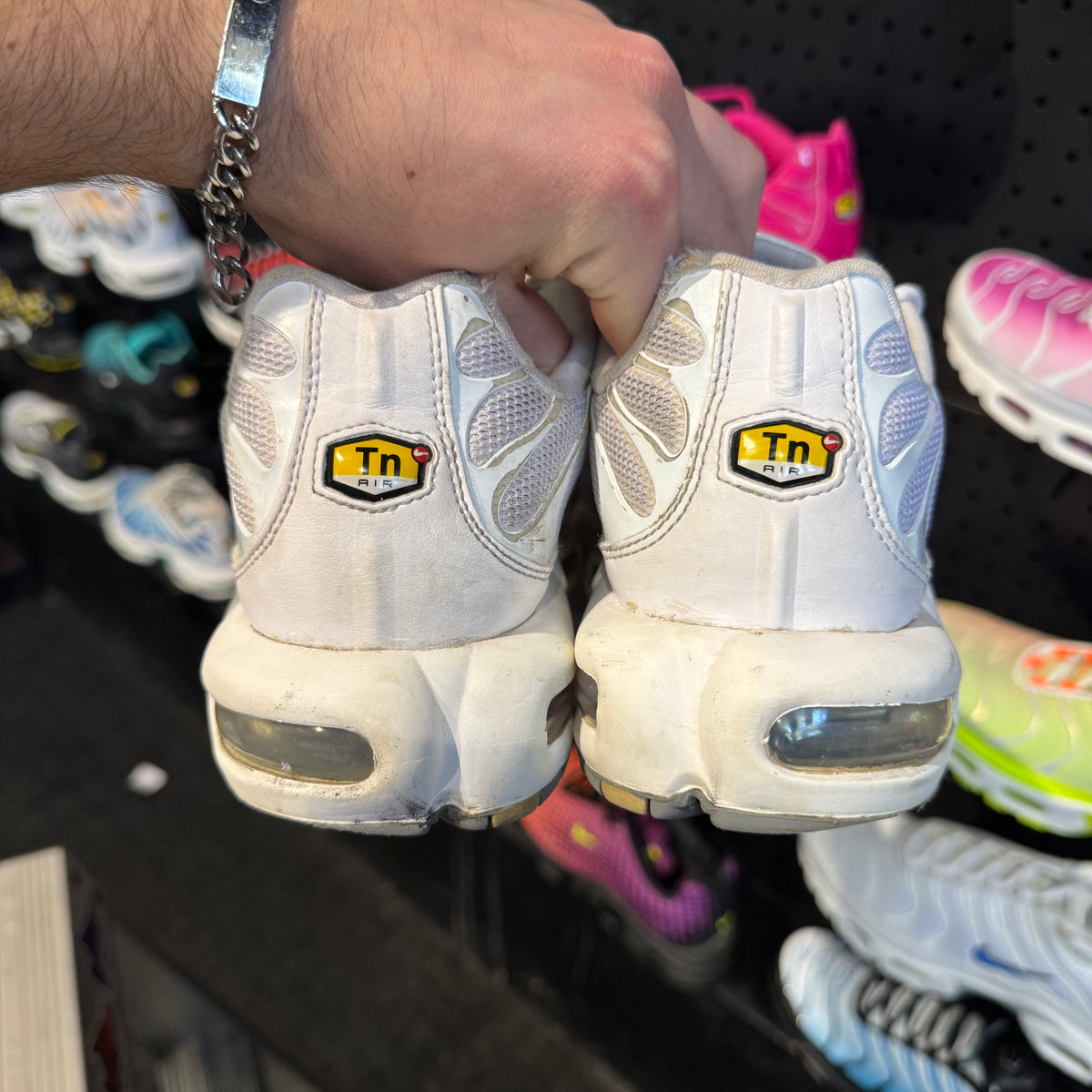 Nike Air Max Plus TN 'Triple White Casper' (Second hand)