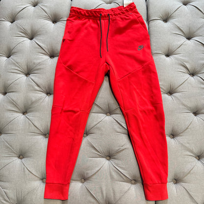 Nike Tech Fleece Pants 'Red' (Brand New)