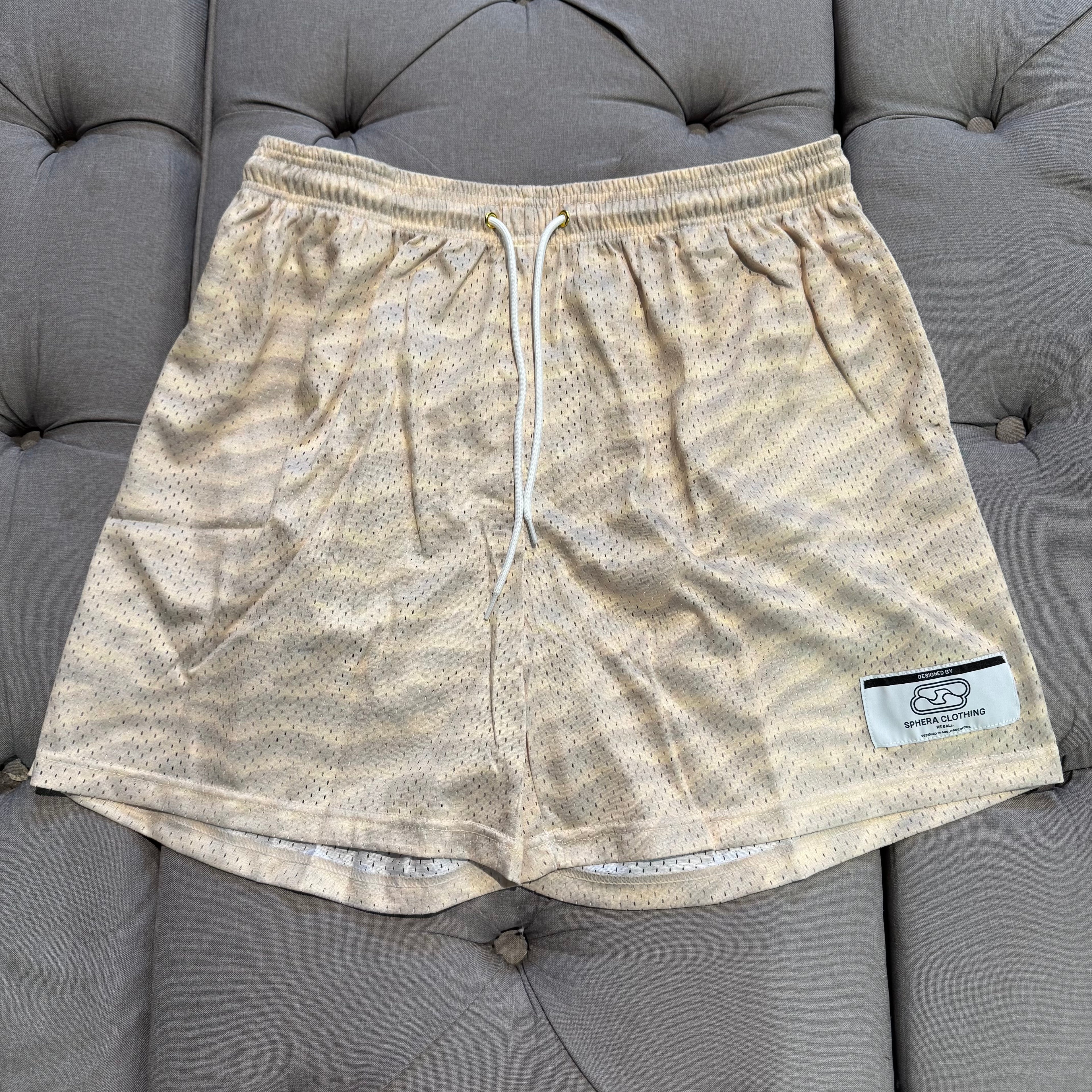 Sphera Mesh Shorts 'Sand' (Brand New)