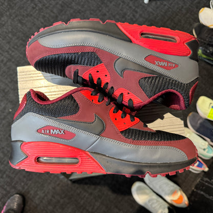 Nike Air Max 90 'Team Red Black Dark Grey' (2015) (Second hand)