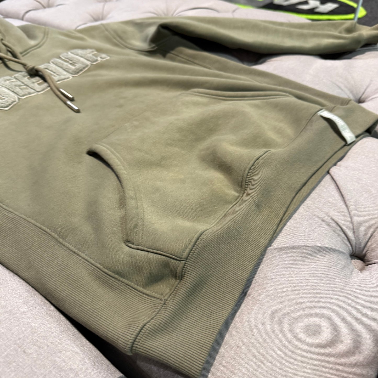 Geedup Play For Keeps Hoodie 'Olive' (Second hand)