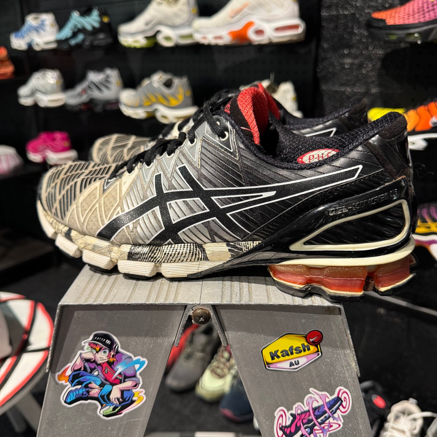 Asics Gel-Kinsei 5 'Black Silver Red' (Second hand)
