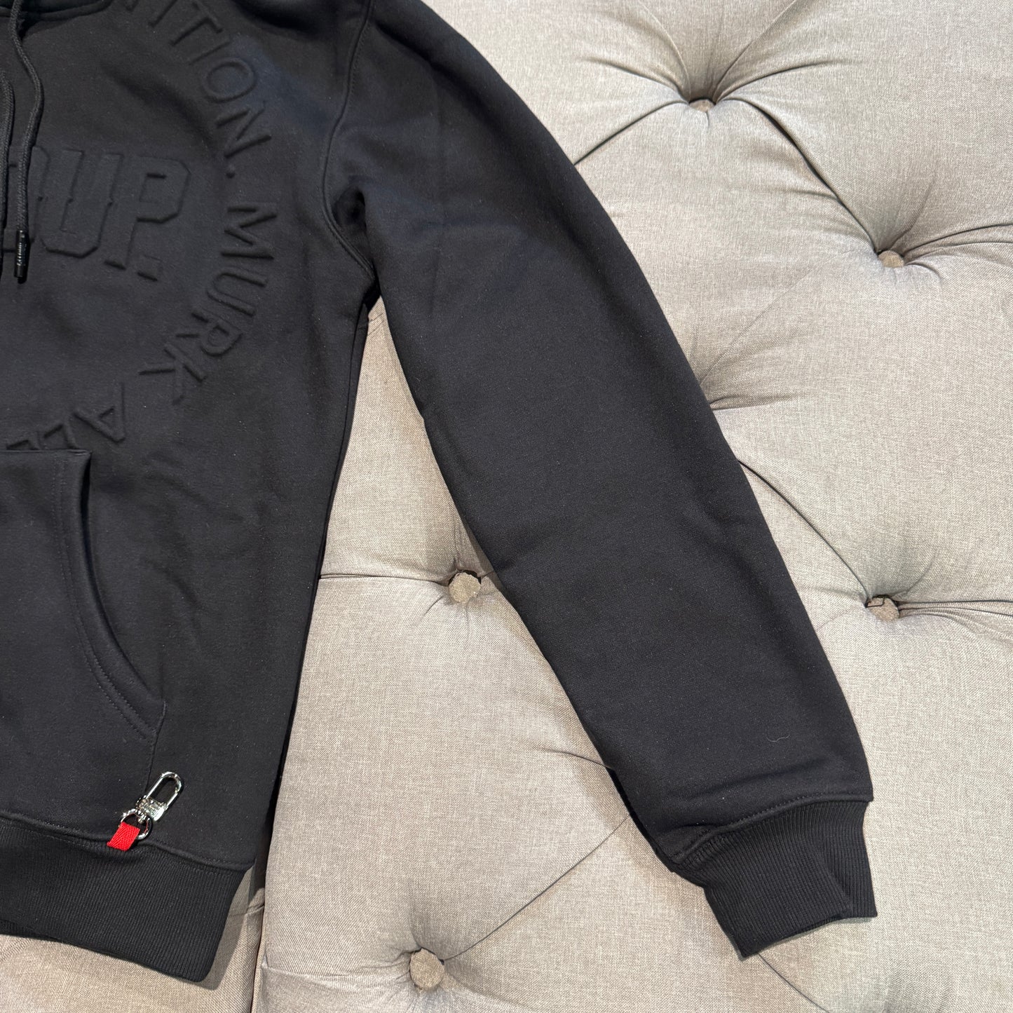 Geedup Emblem Emboss Hoodie 'Blackout' (Brand New)