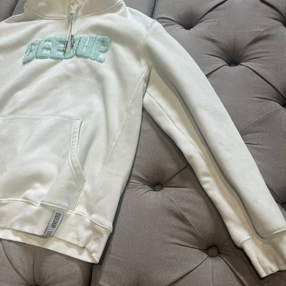 Geedup Play For Keeps Hoodie 'Bone Teal' (Second hand)