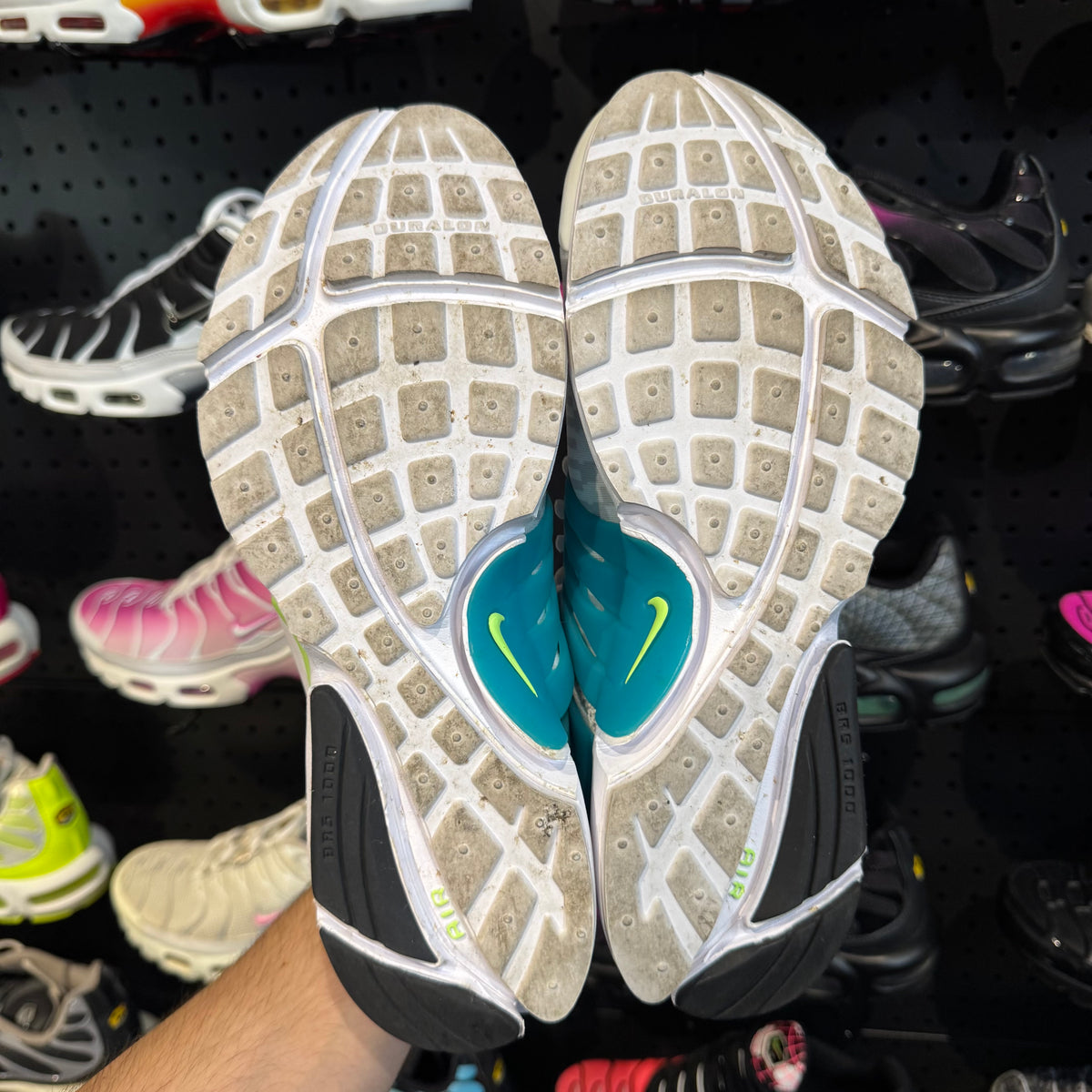 Nike Air Presto 'White Lime Glow Aquamarine' (Second hand)