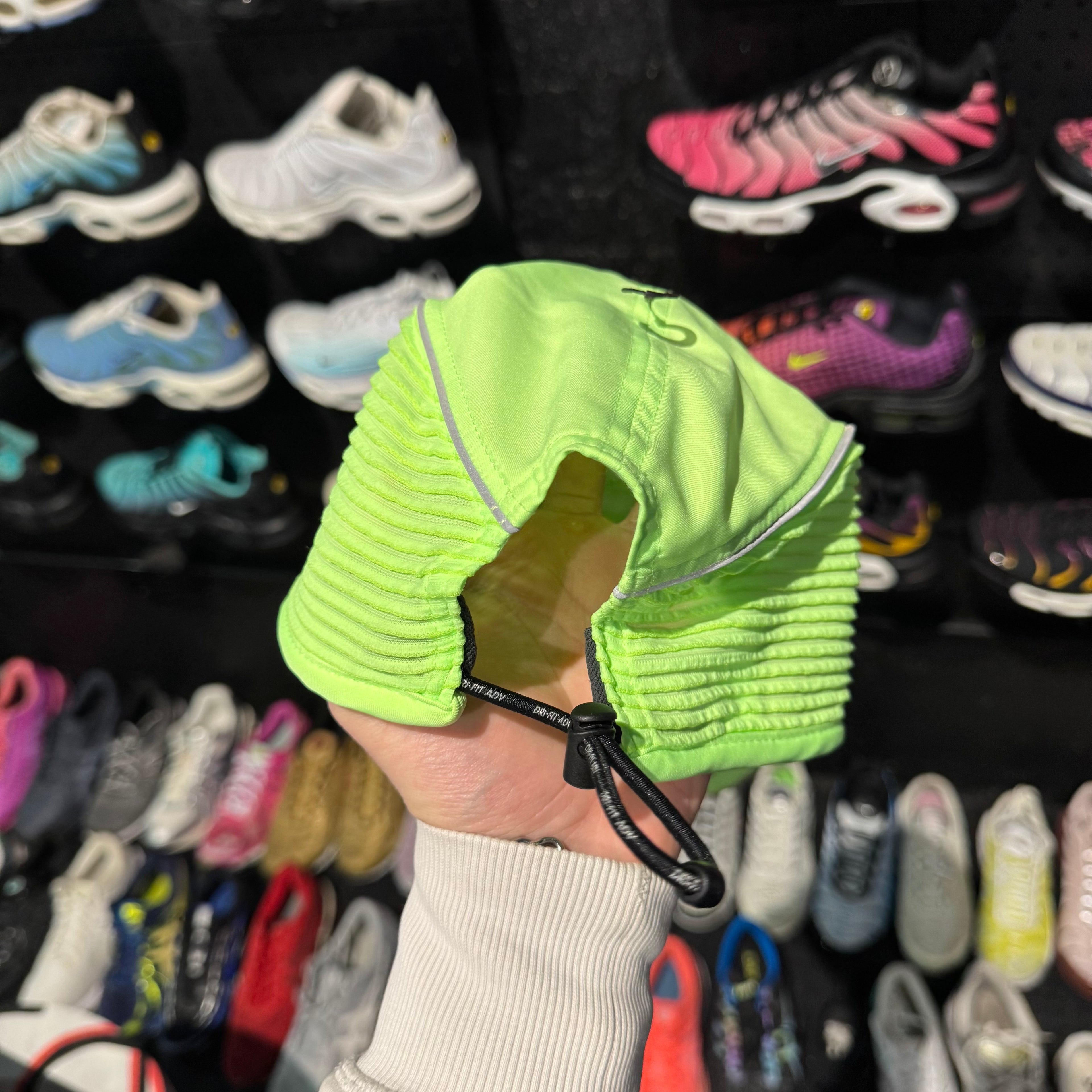 Nike Dri-Fit ADV Fly Unstructured AeroBill AeroAdapt Cap 'Lime' (Second Hand)
