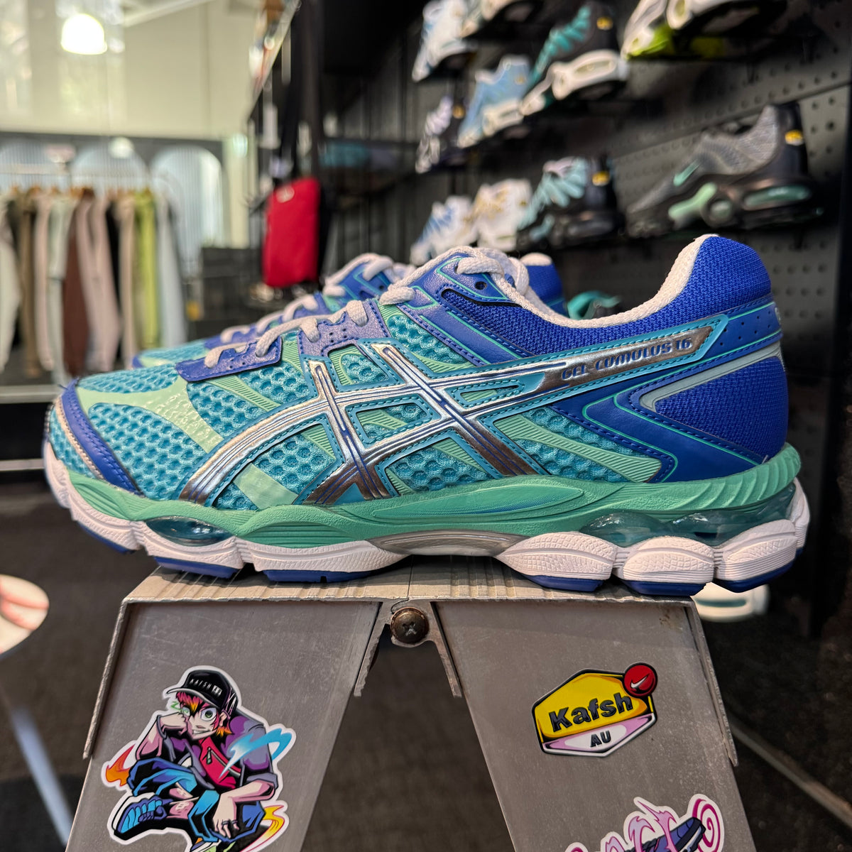 Asics Gel-Cumulus 16 'Aquarium Pure Silver' (Second hand)
