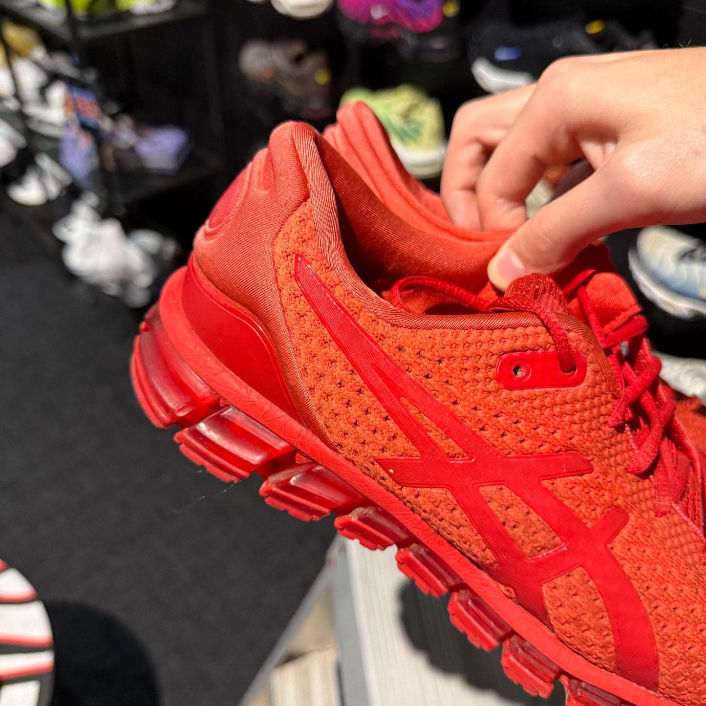 Asics Gel Quantum 360 Knit V2 'Triple Red' (Second hand)