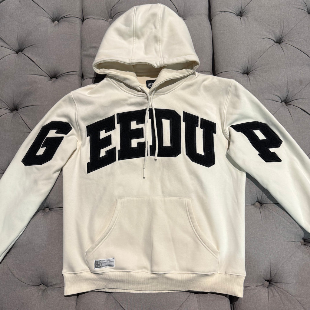 Geedup Team Logo Hoodie 'Buttercream Black' (Second hand)