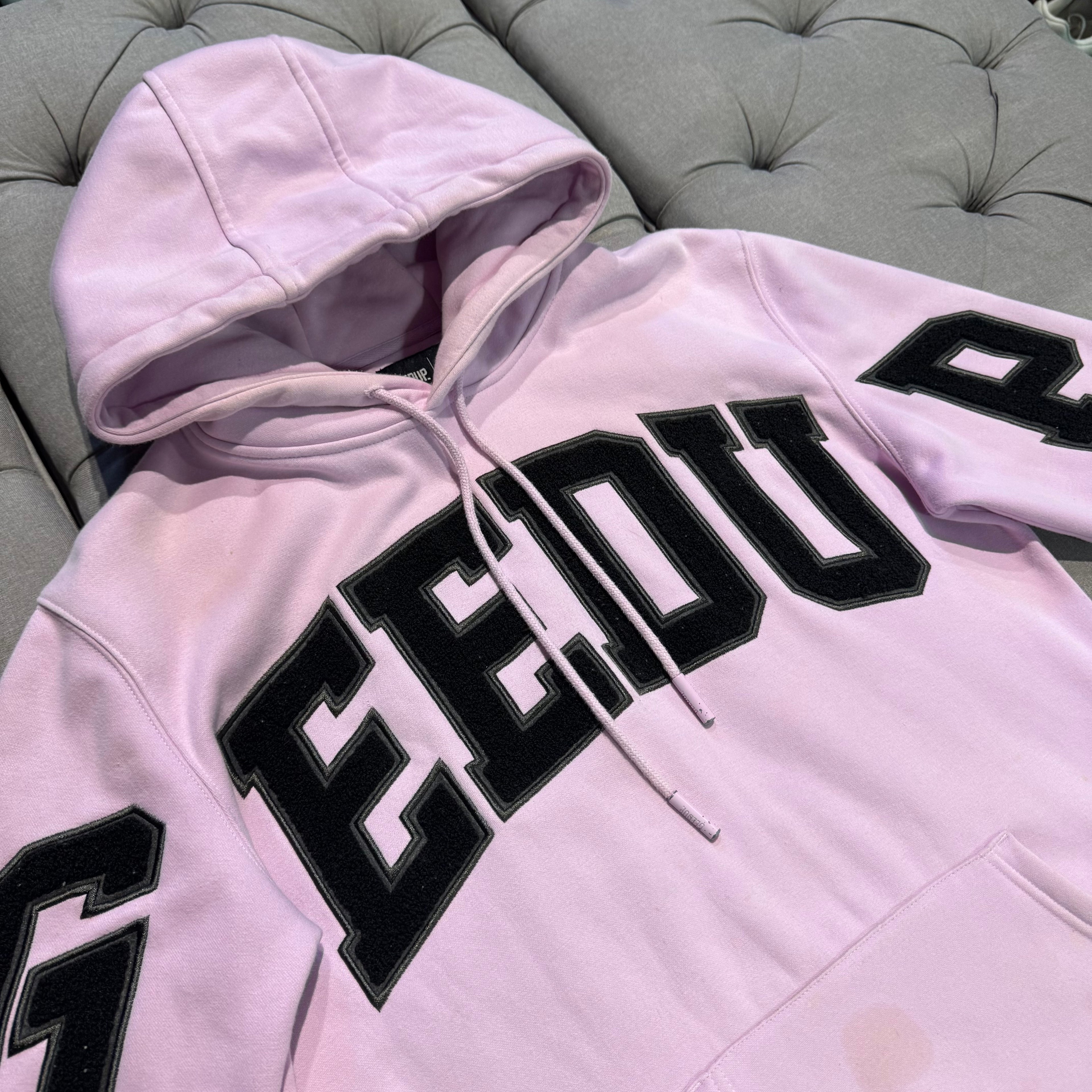Geedup Team Logo Hoodie 'Black Lavender' (Second hand)