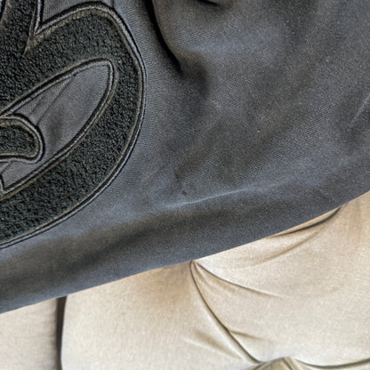 Geedup Script Back Logo Hoodie 'Washed Black' (Second hand)