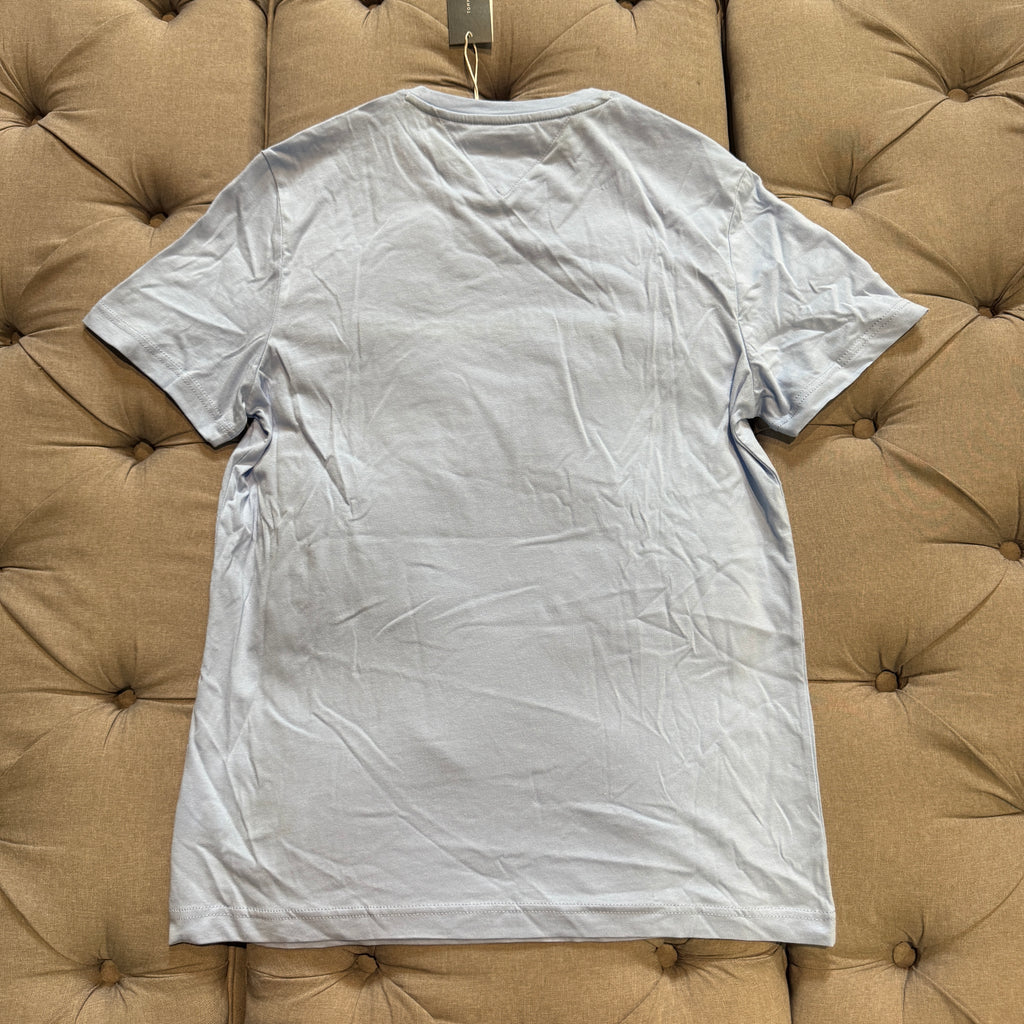 Tommy Hilfiger Slim Fit Linear Logo T-shirt 'Baby Blue'