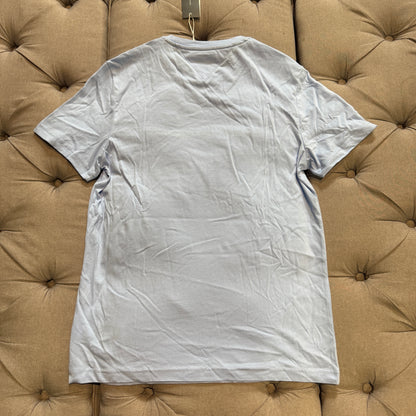 Tommy Hilfiger Slim Fit Linear Logo T-shirt 'Baby Blue'