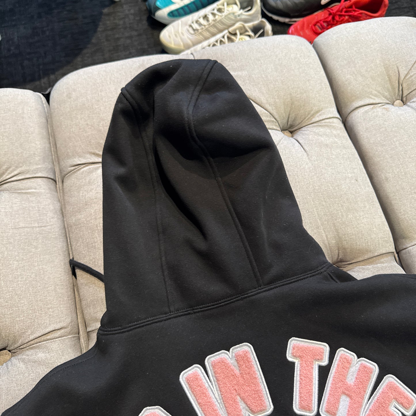 Geedup 13 Years In The Field Hoodie 'Black Pink' (Second hand)