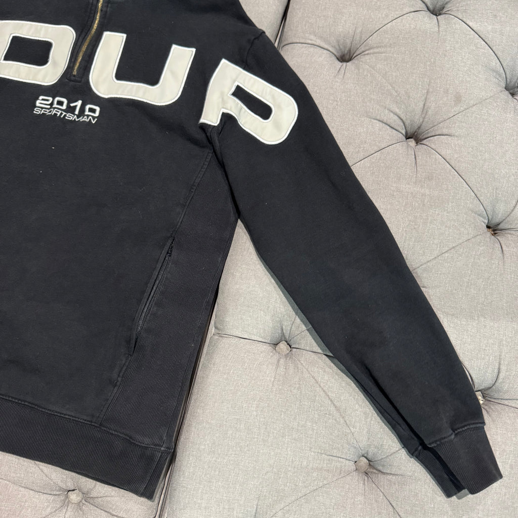 Geedup GDUP Sportsman Quarterzip 'Black White' (Second hand)
