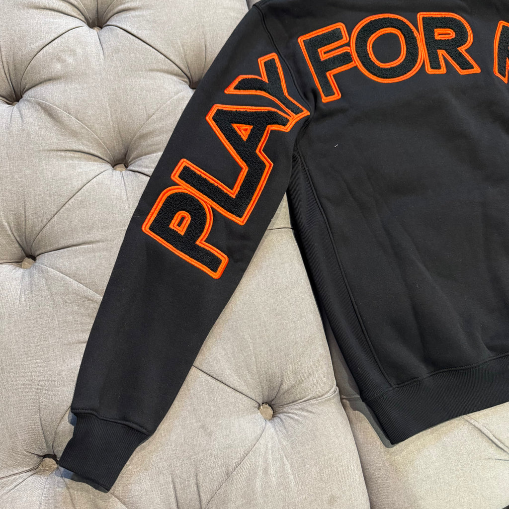 Geedup Play For Keeps Hoodie 'Black Orange' (Brand New)