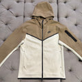 Nike Tech Fleece Jacket 'Brown White' (Second hand)