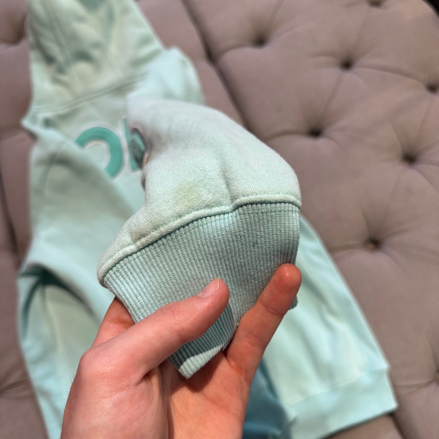 Geedup Play For Keeps Hoodie 'Teal' (Second hand)