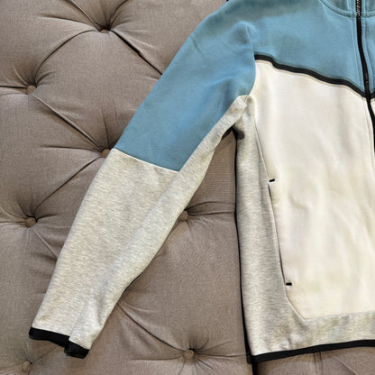 Nike Tech Fleece Jacket 'Blue White Grey' (Second hand)
