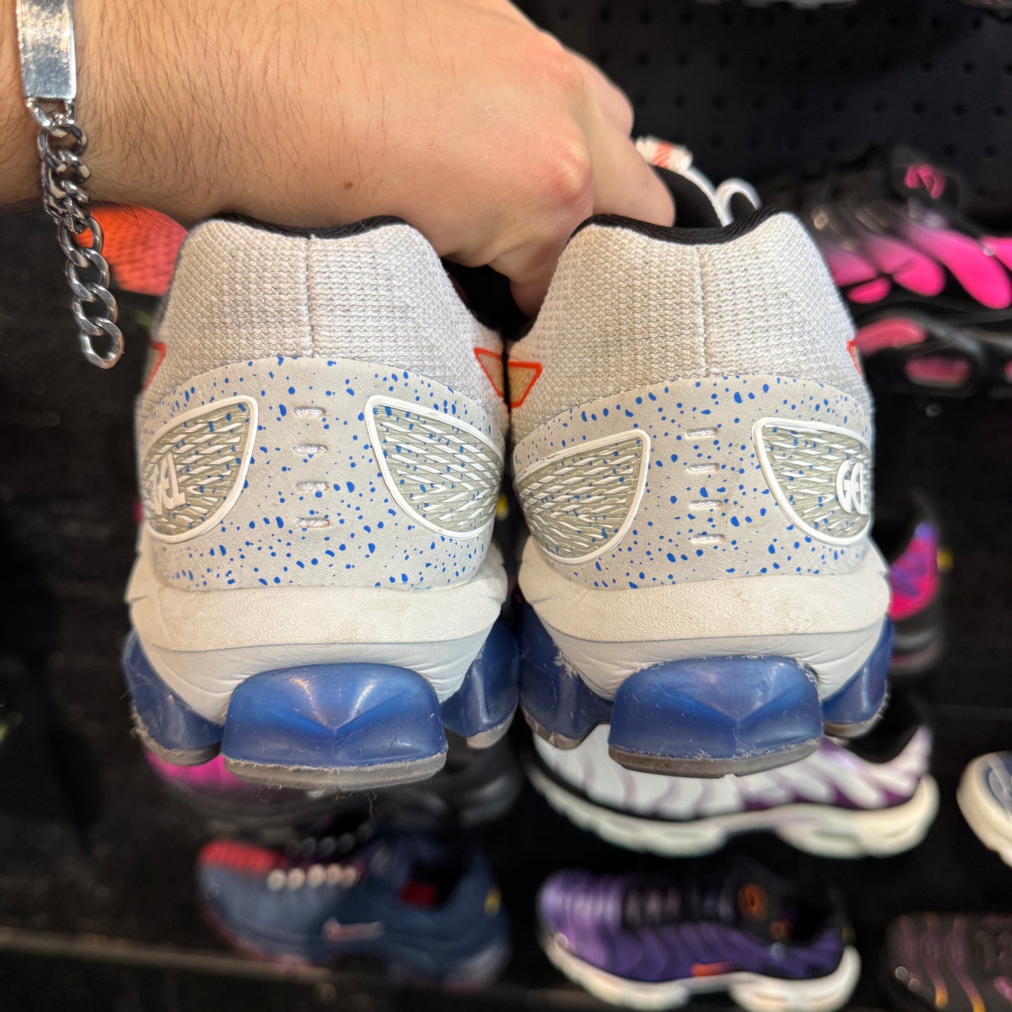 Asics Gel-Quantum 180 7 'White Concrete Blue' (Second hand)