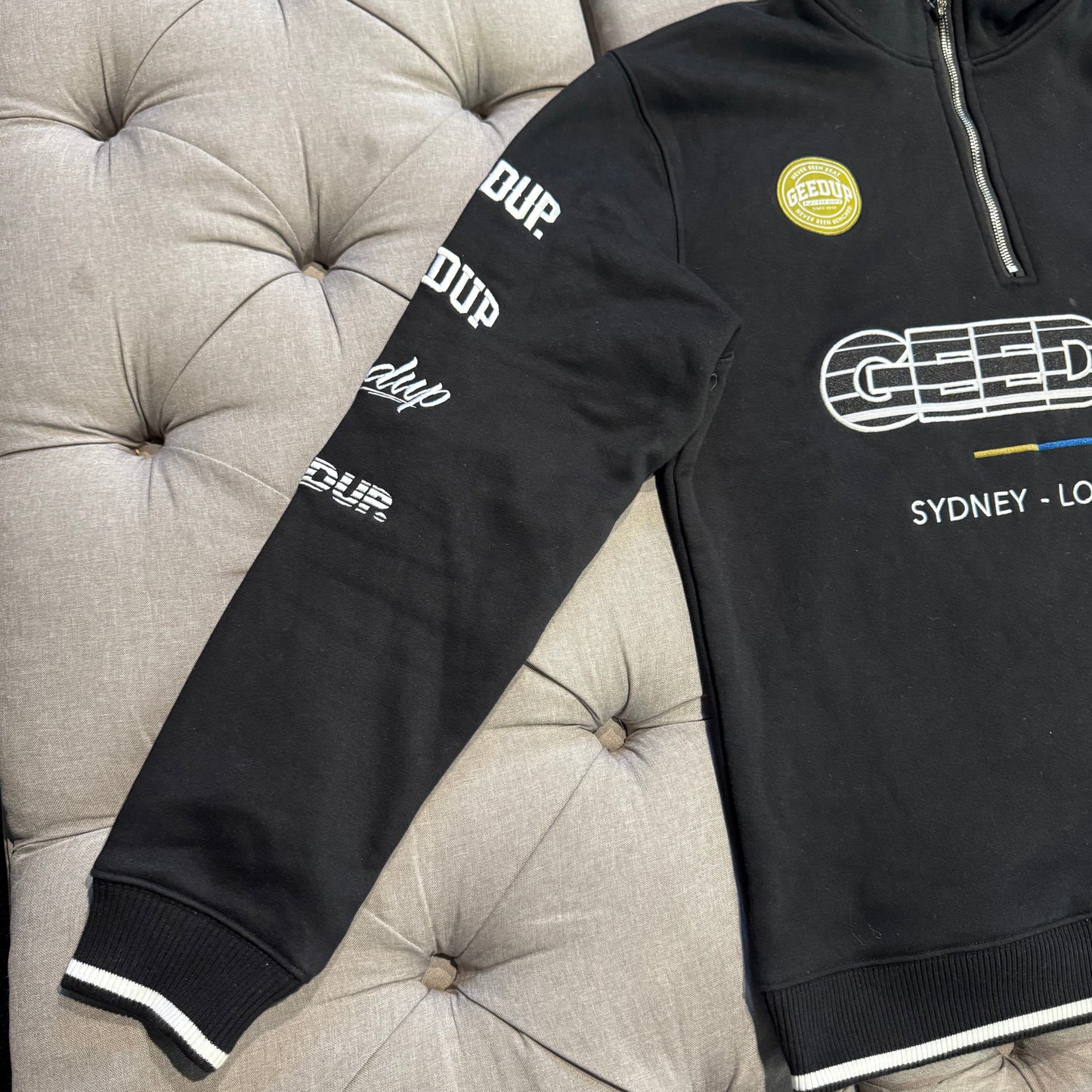Geedup Sportsman Badges QTR Zip 'Black' (Second hand)