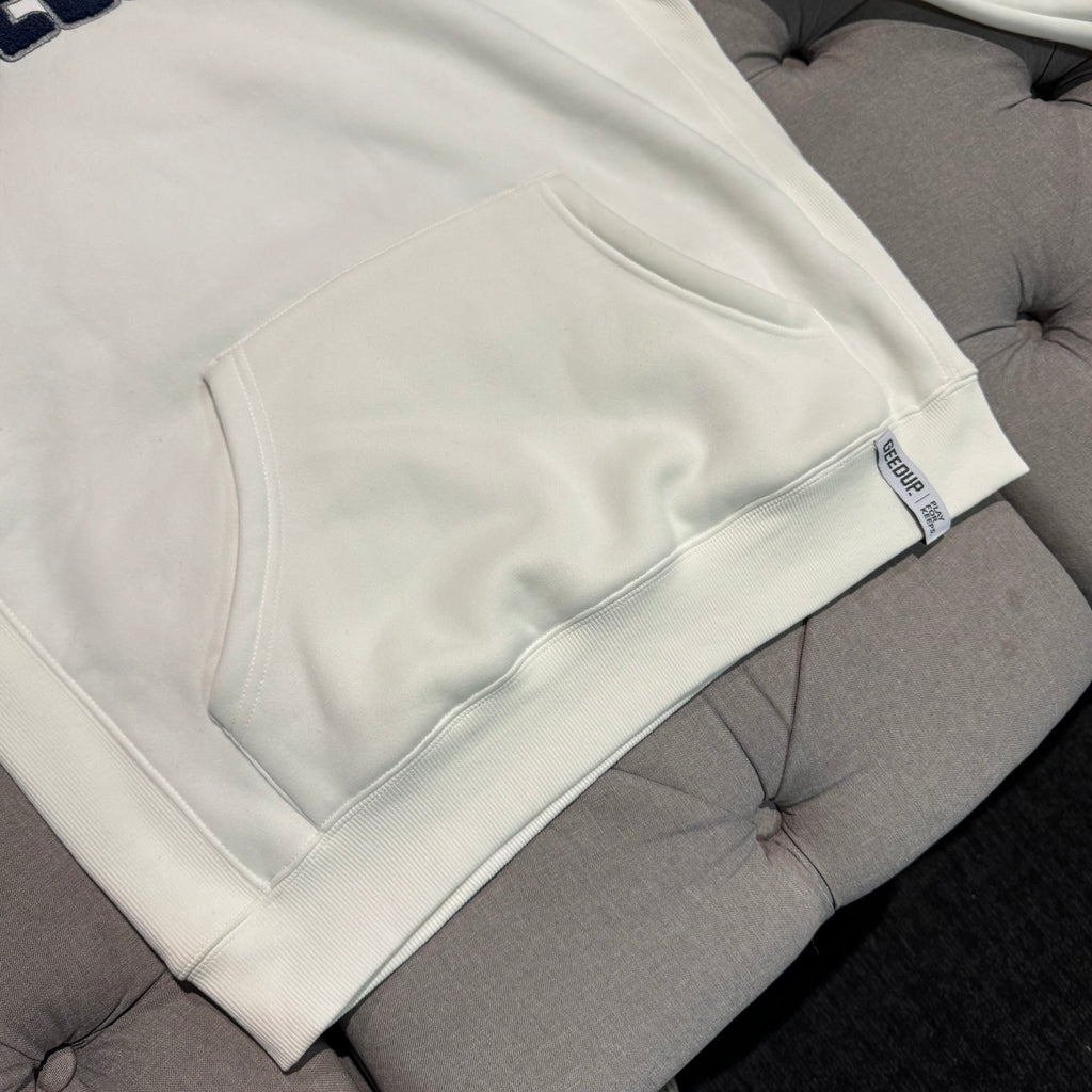 Geedup Play For Keeps Hoodie 'Cream Navy' (Second hand)